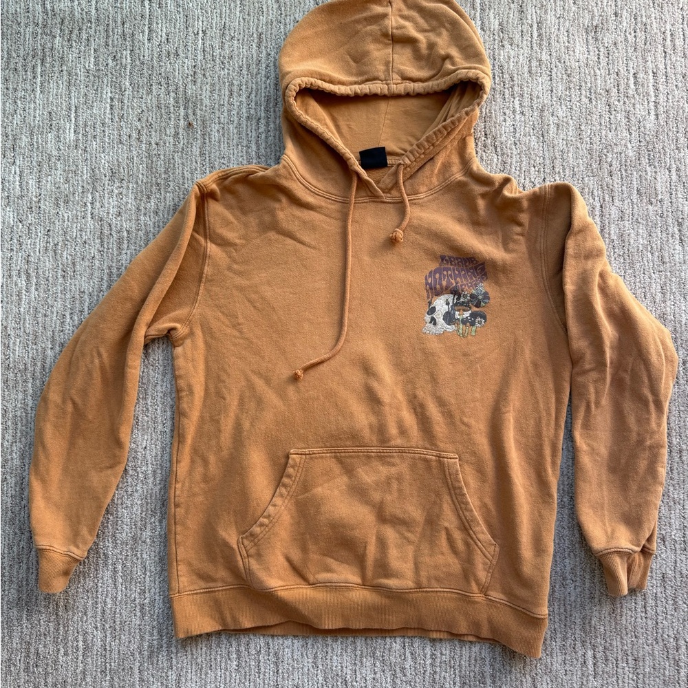 Cotton On Tan Hoodie with Graphic